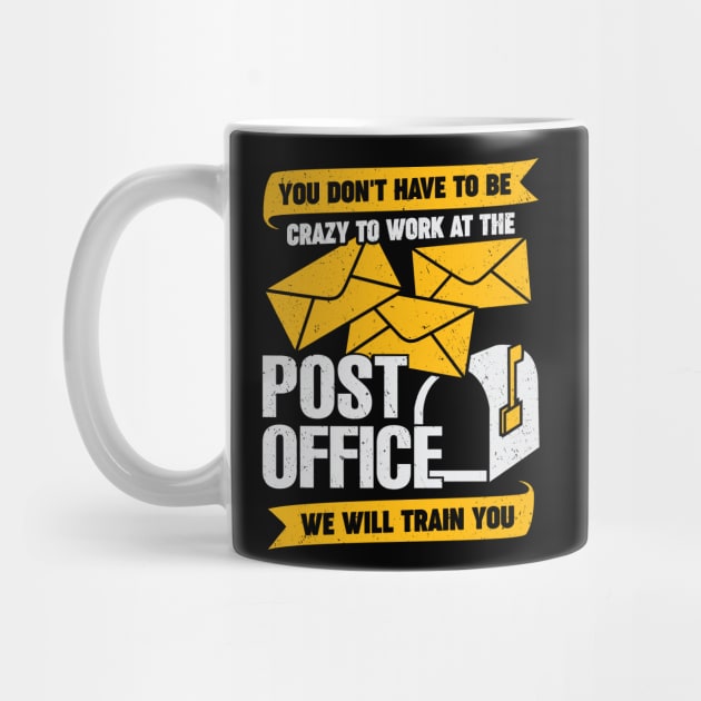 Funny Post Office Postal Worker Gift by Dolde08